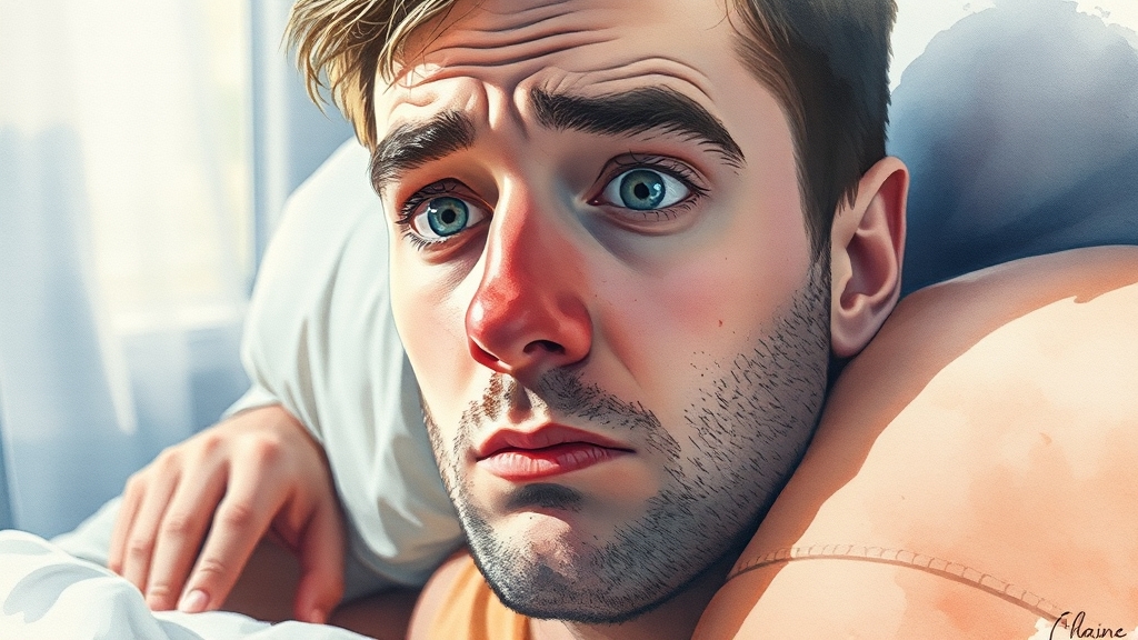 부비동염의 주요 원인과 위험 요소 (watercolor 스타일)