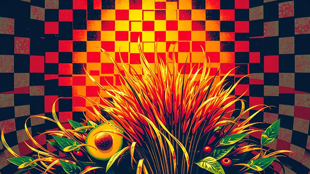 혈당 관리에 도움되는 원리 (popart 스타일)