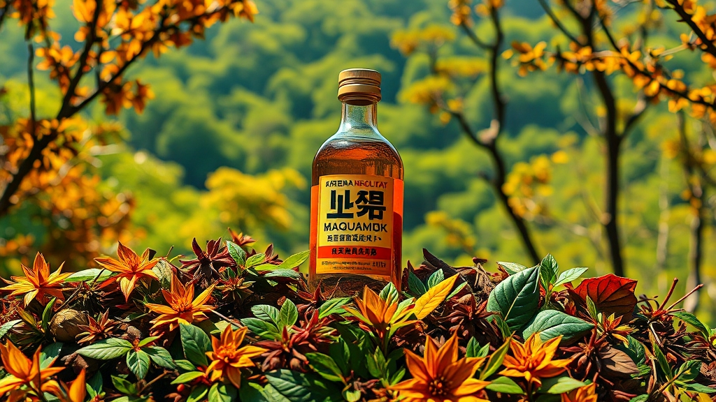 마가목, 이렇게 활용하세요! (popart 스타일)