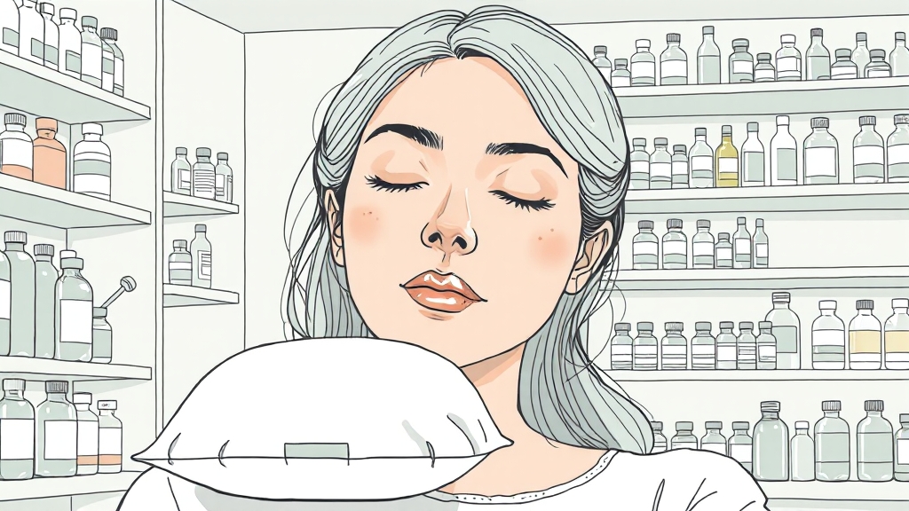 옻 알레르기 치료 (illustration 스타일)