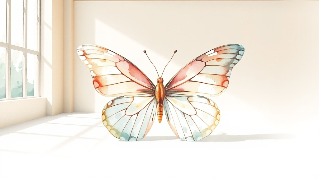 갑상선 유두암이란? (watercolor 스타일)