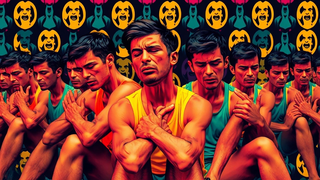 종아리 쥐란? (popart 스타일)