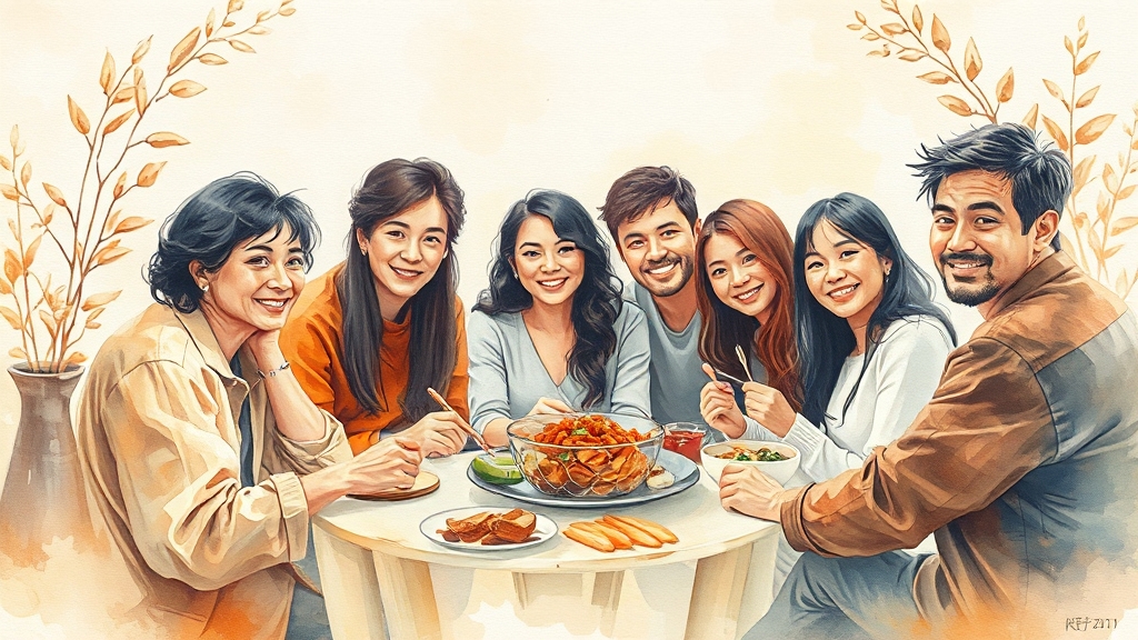 IBS 완화 식습관 개선 (watercolor 스타일)