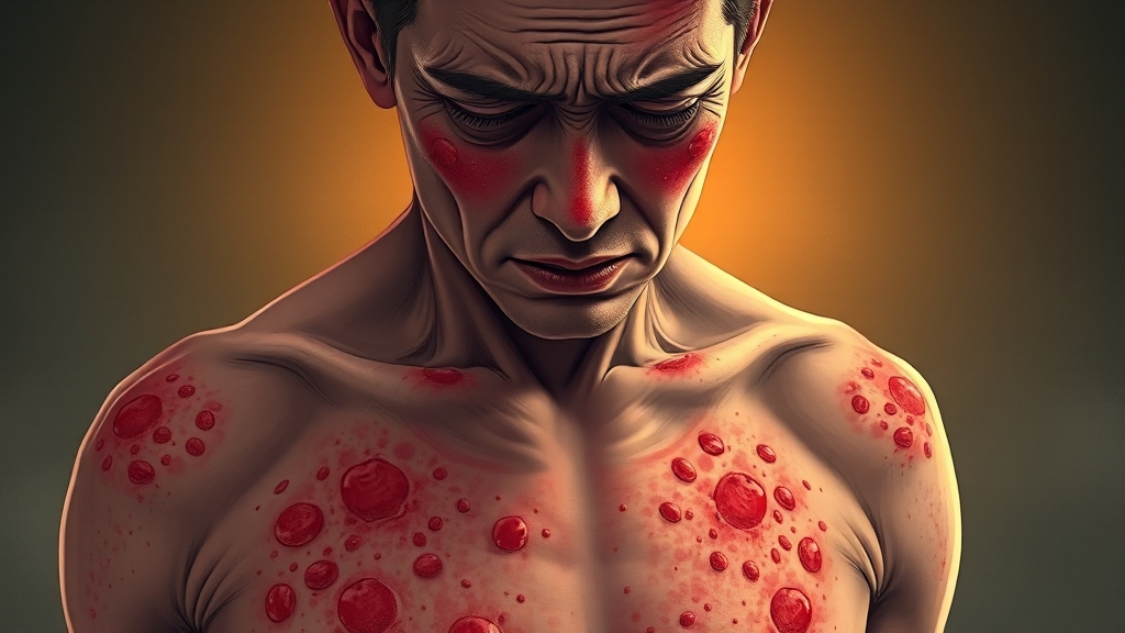 대상포진이란? (illustration 스타일)