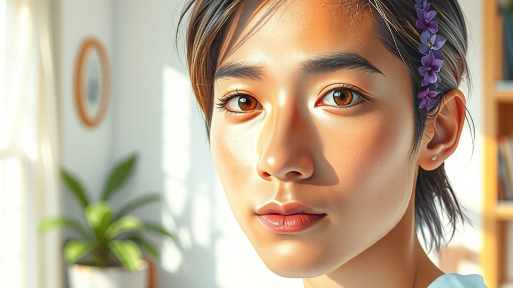 결막염 치료 방법: 약물 및 자가 관리 (watercolor 스타일)