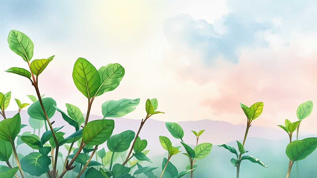 두릅, 혈압, 혈당, 간 건강에 특효? (watercolor 스타일)