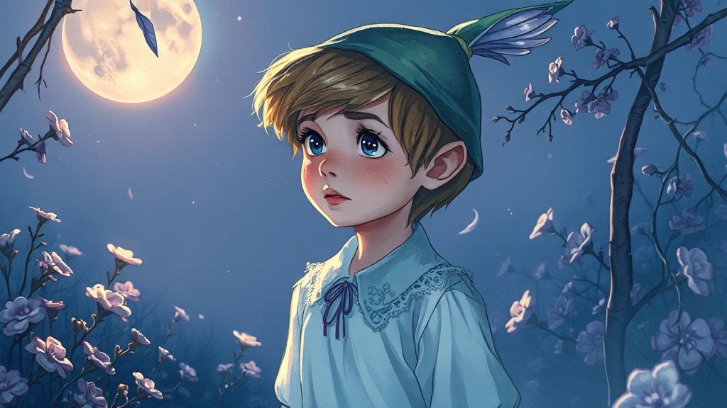 피터팬 증후군, 어떤 상태일까요? (illustration 스타일)