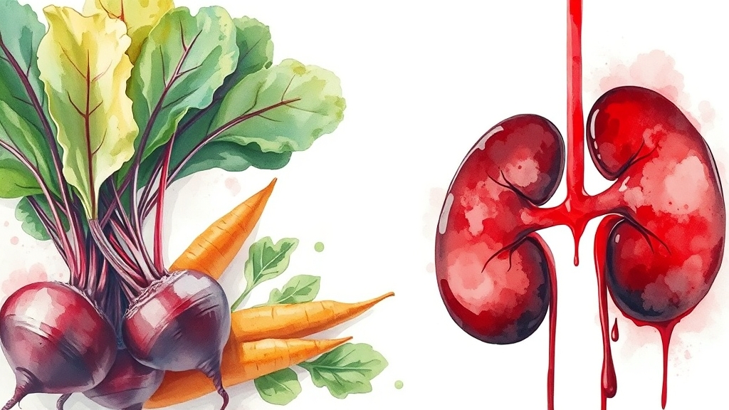 비트 영양제 복용 시 주의사항과 부작용, 꼼꼼하게 확인하세요! (watercolor 스타일)