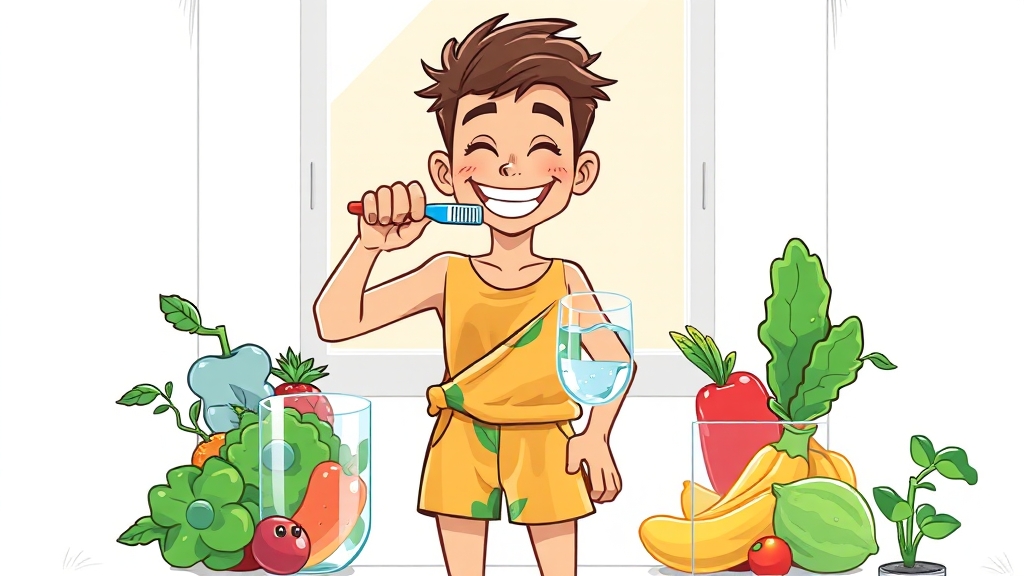 건강한 입천장, 이렇게 만들어요! (cartoon 스타일)