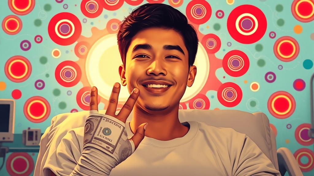 긴급의료비 지원이란? (popart 스타일)