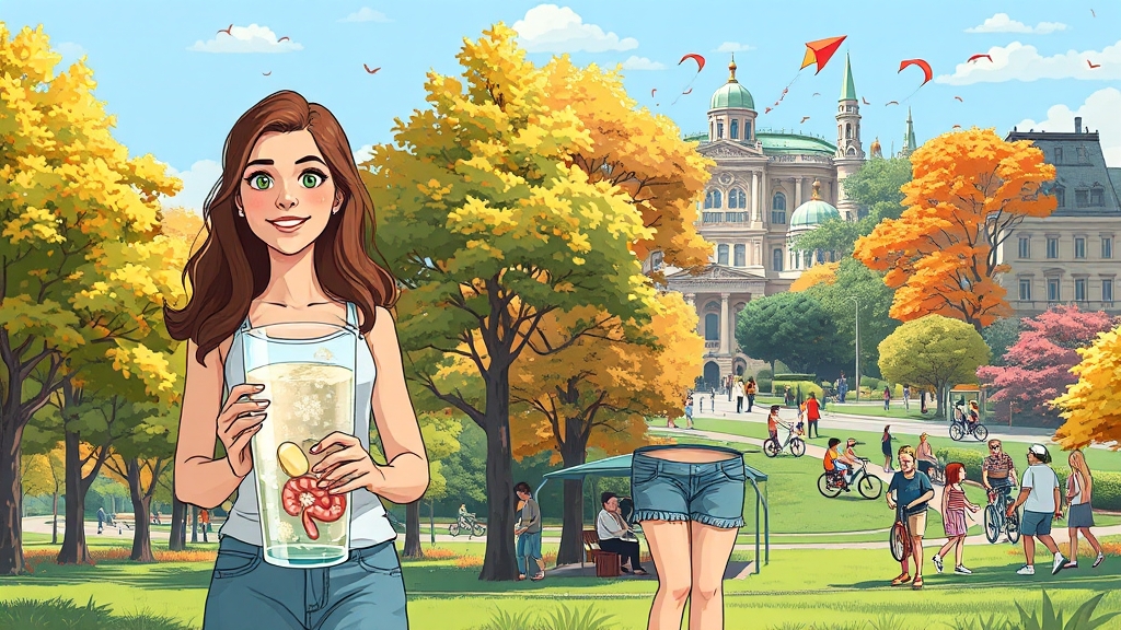 파로 효소, 어떻게 섭취해야 할까요? (cartoon 스타일)