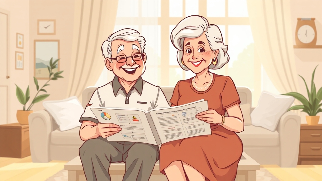 간병보험 추천 플랜 및 선택 가이드 (cartoon 스타일)