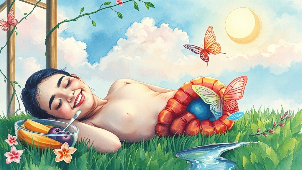 크론병, 치료는 어떻게 하나요? (watercolor 스타일)