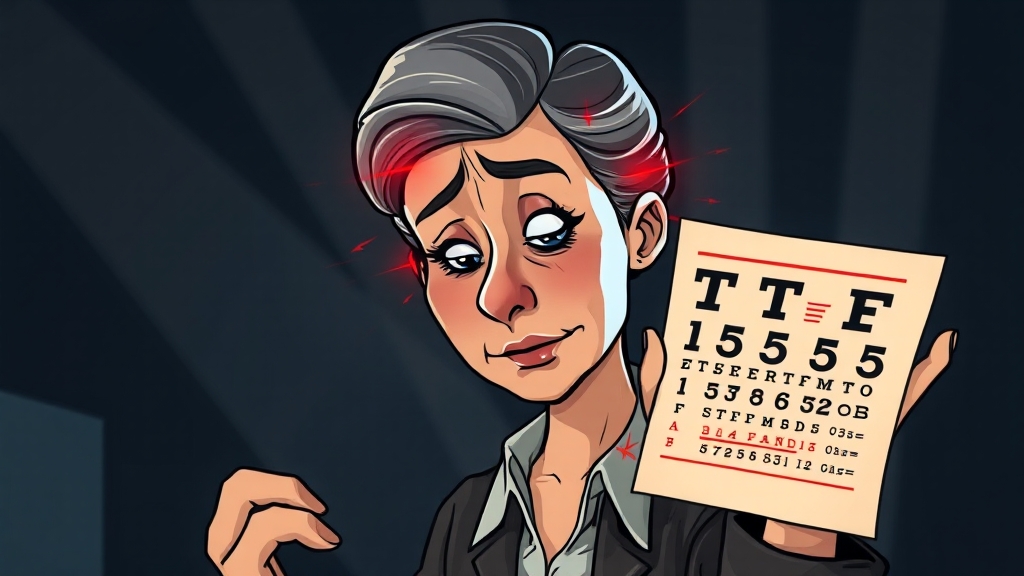 측두동맥염이란? 주요 특징 (cartoon 스타일)