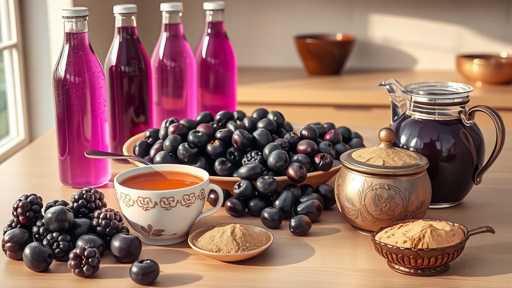 아로니아, 맛있게 즐기는 법 (realistic 스타일)