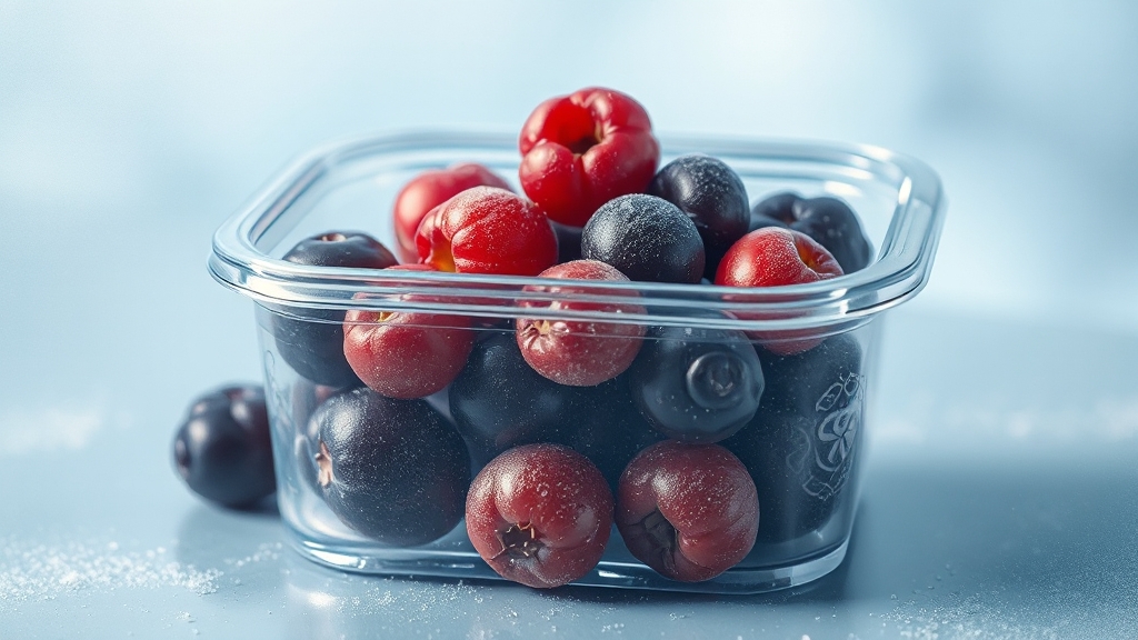 아로니아, 신선하게 보관하는 법 (watercolor 스타일)