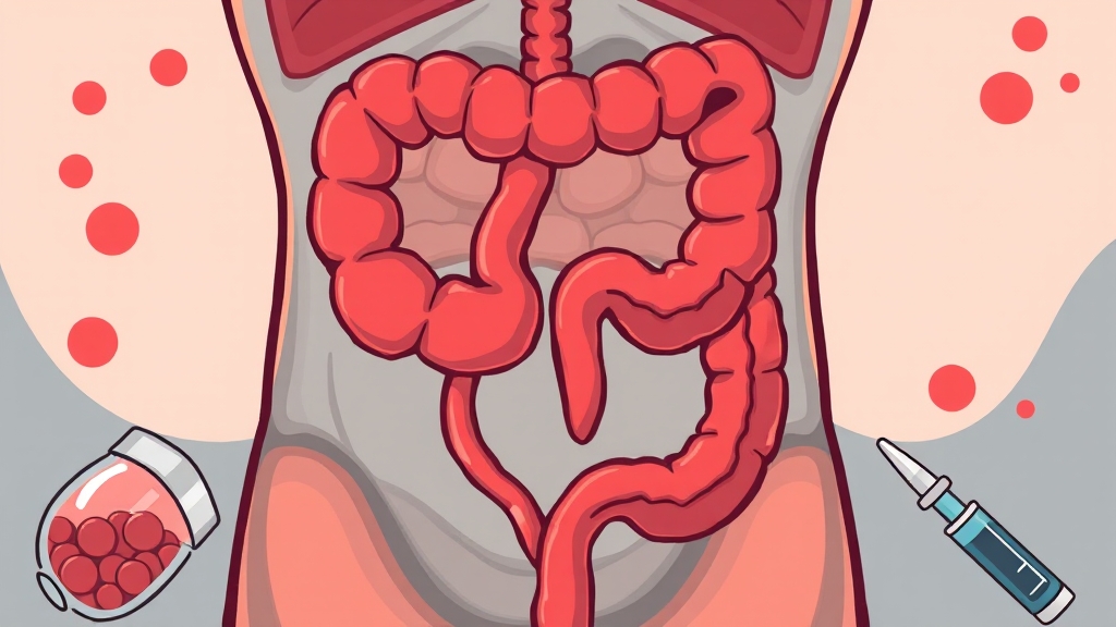 마비성 장폐색 원인 (cartoon 스타일)