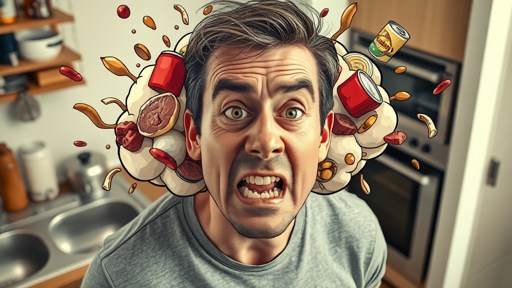 방귀 유발 음식 종류 & 특징 (realistic 스타일)