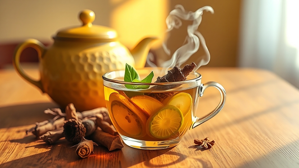 맥문동, 맛있게 즐기는 방법 (realistic 스타일)