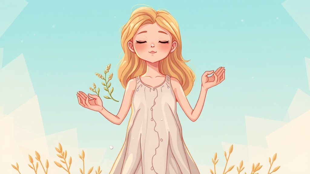 카무트 효소 효과 (illustration 스타일)