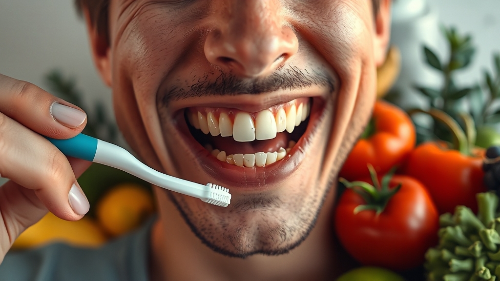 잇몸 질환, 이렇게 예방하세요! (realistic 스타일)