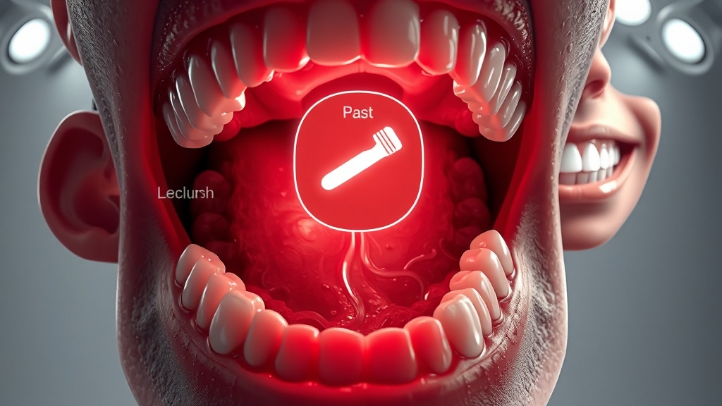 잇몸 내려앉음, 치료법은? (illustration 스타일)