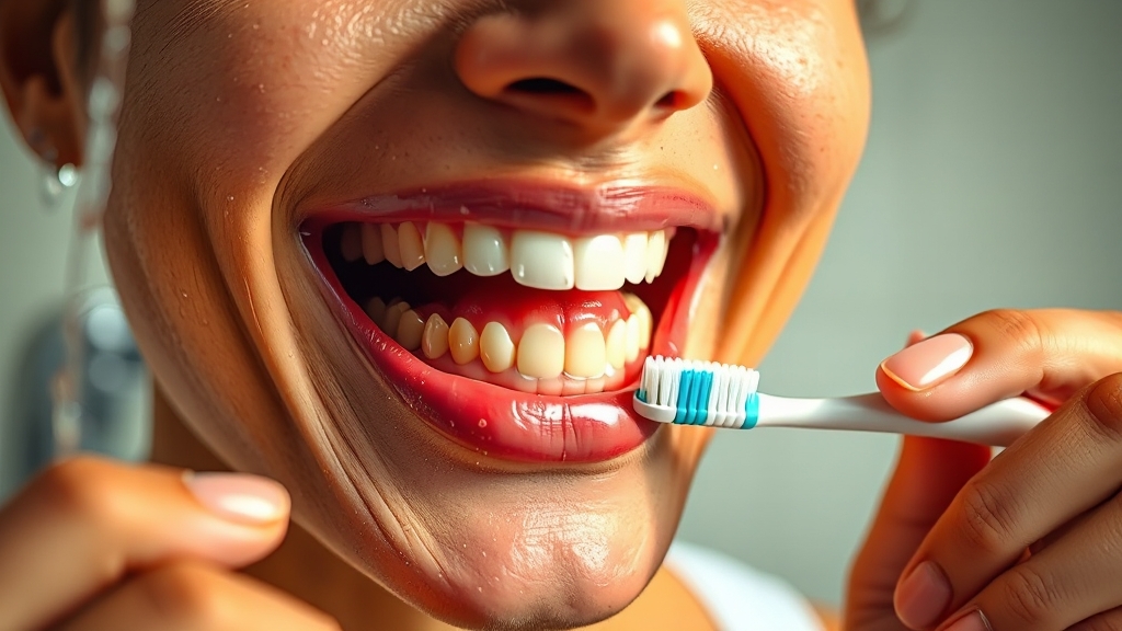 잇몸 건강, 지금부터 시작! (realistic 스타일)