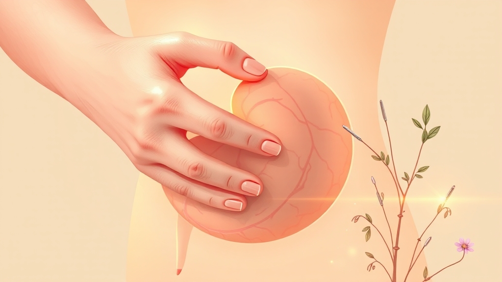 소화 불량 원인과 한의학적 접근 (illustration 스타일)