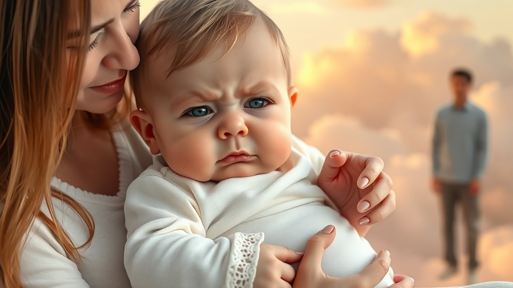 아기가 우는 이유 (realistic 스타일)