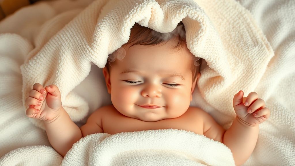 영아산통 완화 방법 (realistic 스타일)