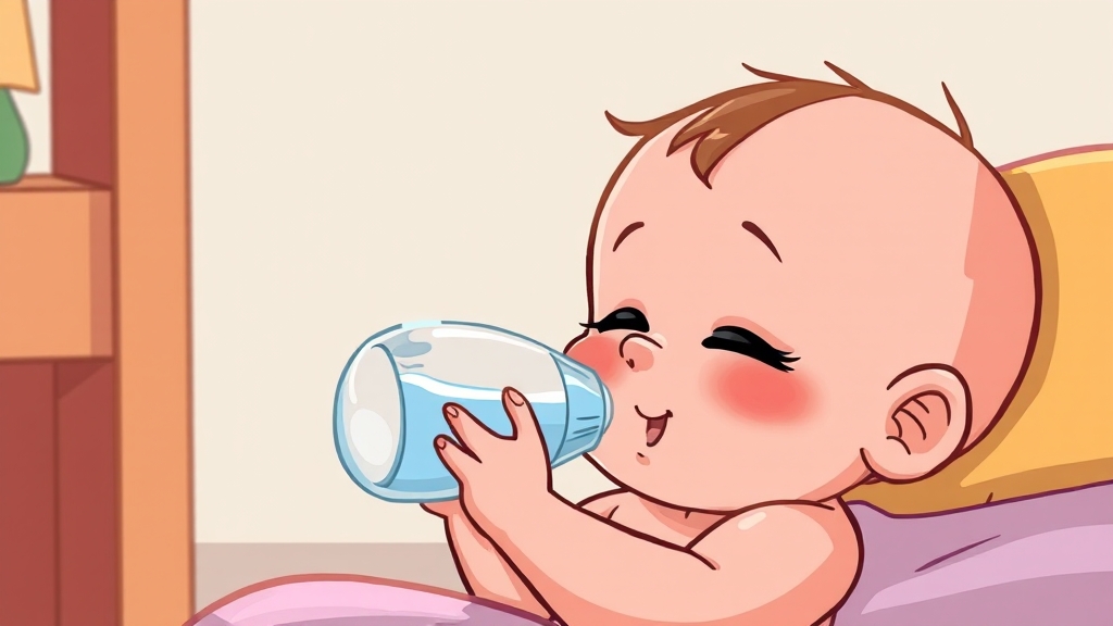 분유 선택 시 고려사항 (cartoon 스타일)