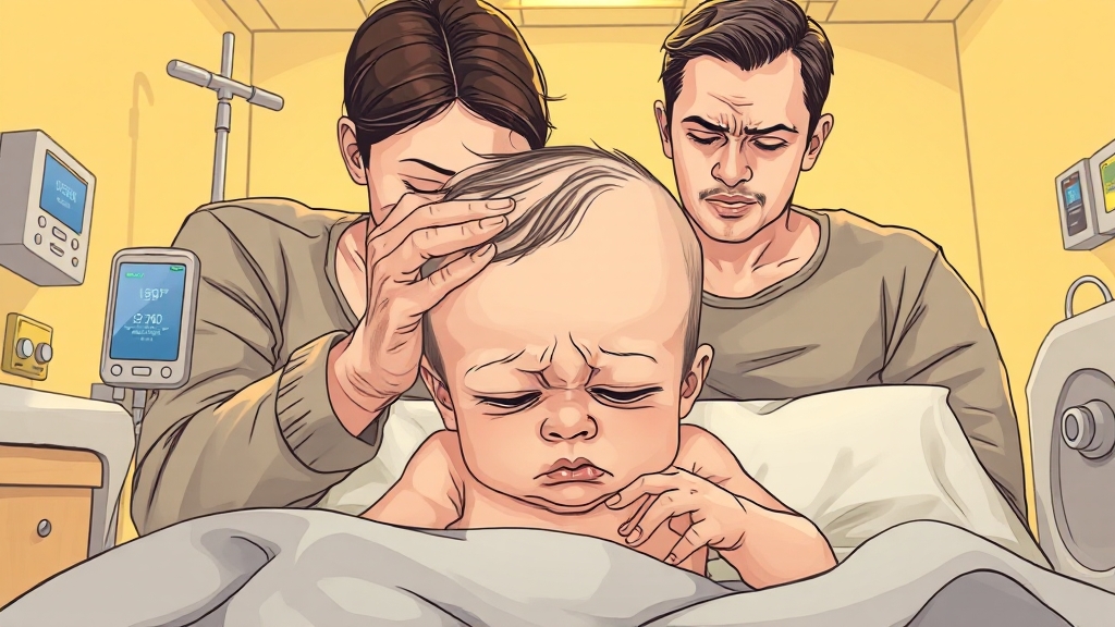 병원 방문, 언제 해야 할까요? (illustration 스타일)