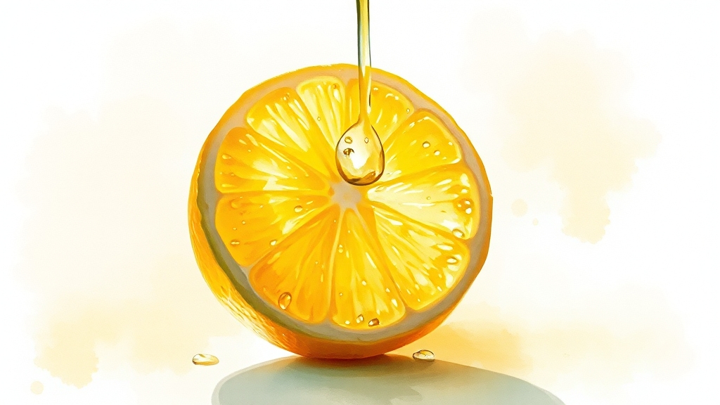 레몬즙, 누구에게 좋을까? (watercolor 스타일)