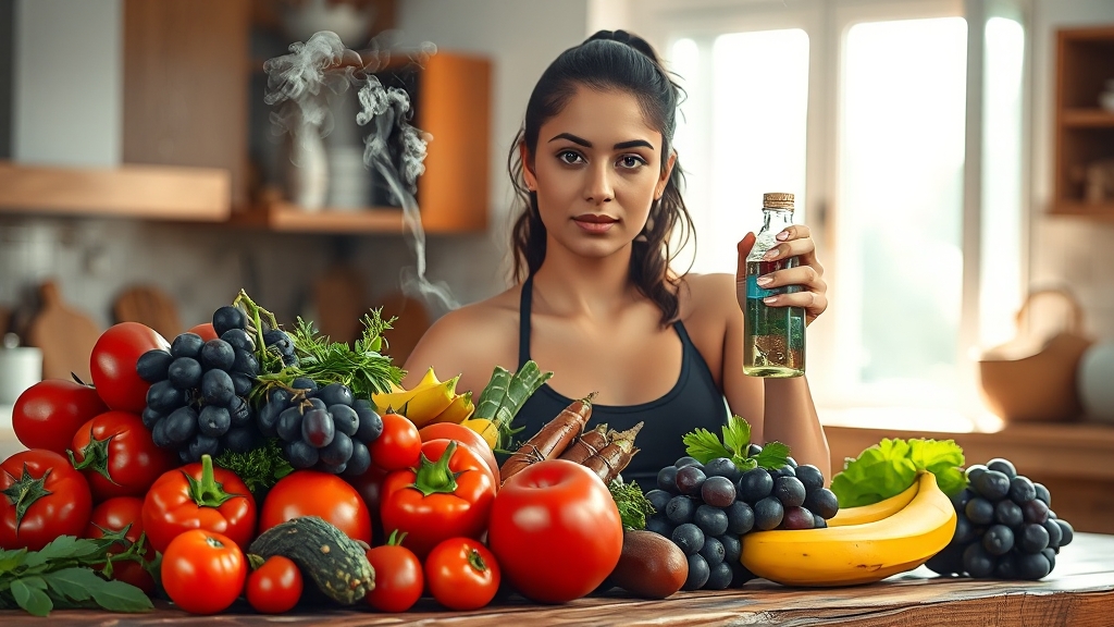 다양한 디톡스 프로그램 (realistic 스타일)