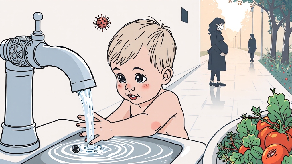 예방 및 주의사항 (illustration 스타일)