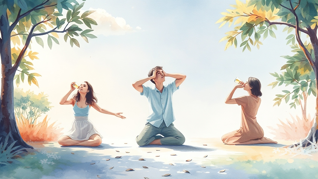 즉각적인 대처법 (watercolor 스타일)