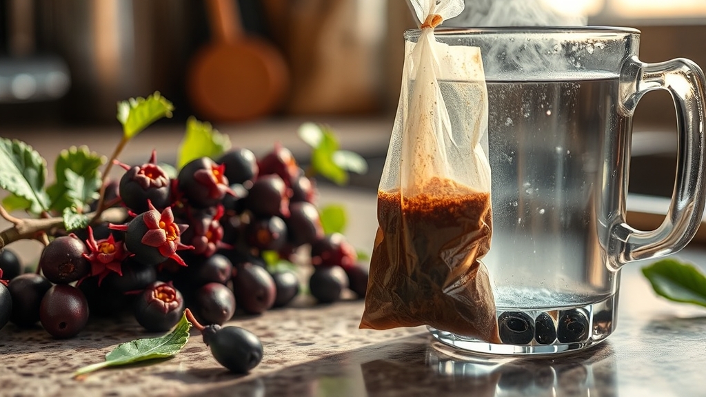 안전한 까마중 섭취법 (realistic 스타일)