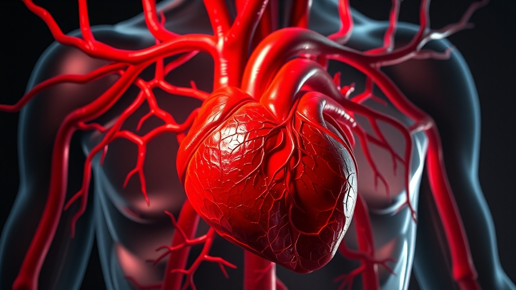 심근경색, 왜 위험할까? (realistic 스타일)