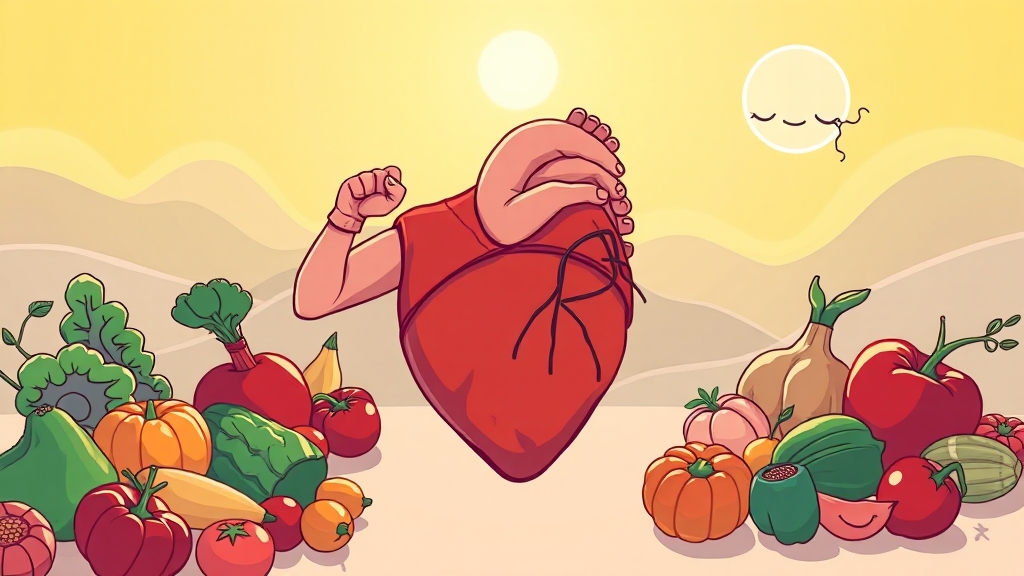 예방을 위한 생활 습관 (cartoon 스타일)