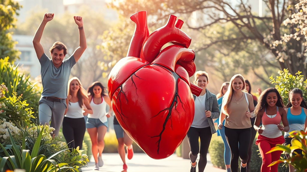 건강한 심장을 위해! (realistic 스타일)