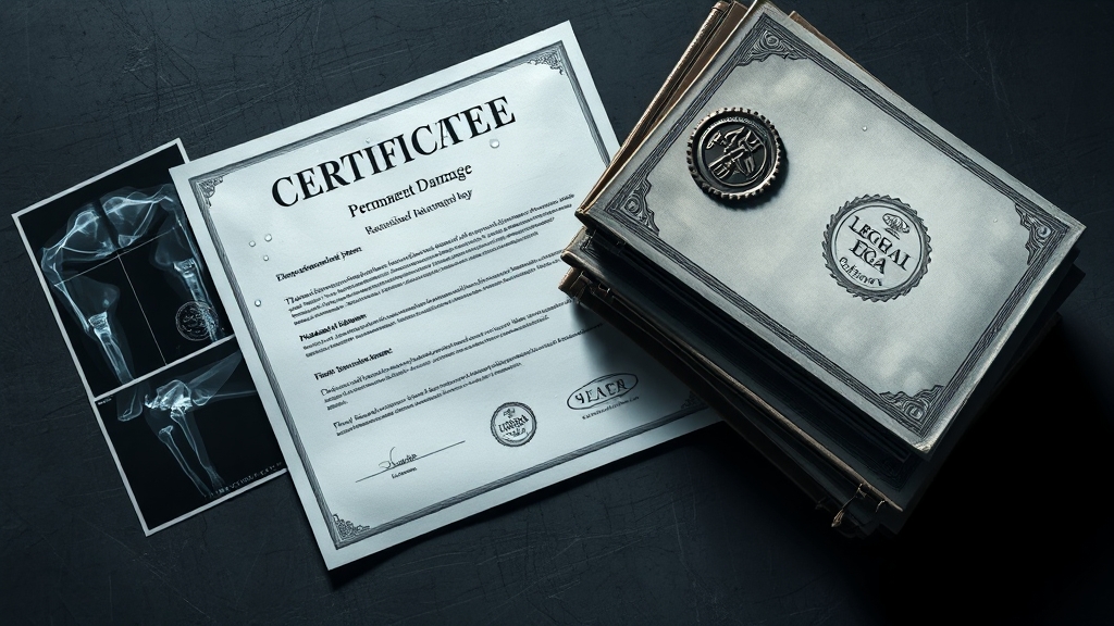 후유장해진단서란? (illustration 스타일)