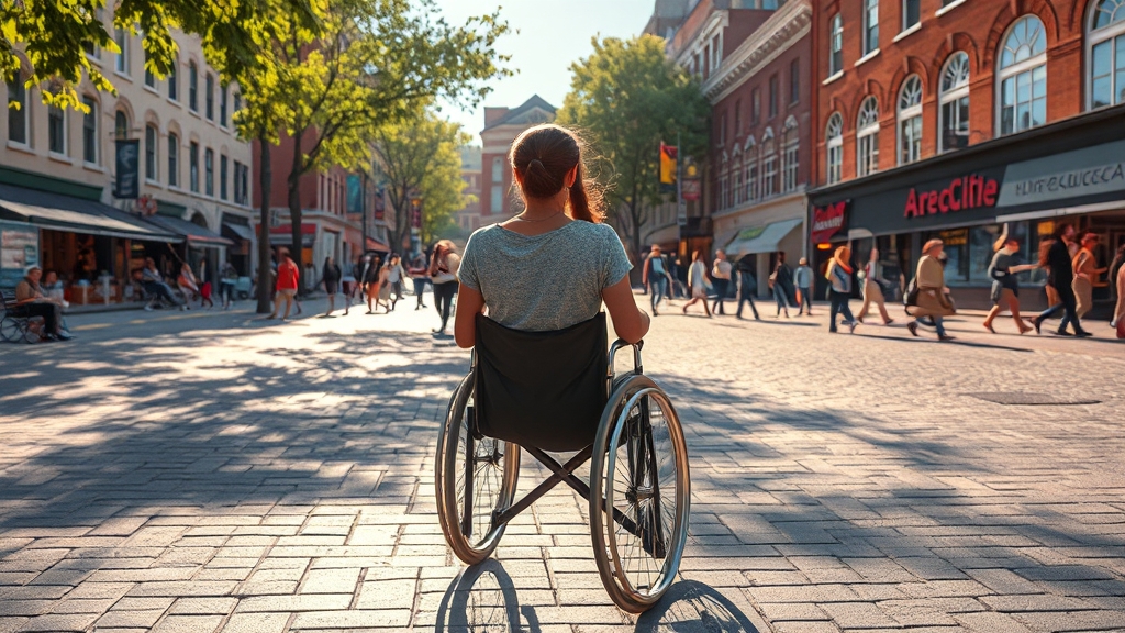 휠체어, 어디서 빌릴 수 있을까요? (realistic 스타일)