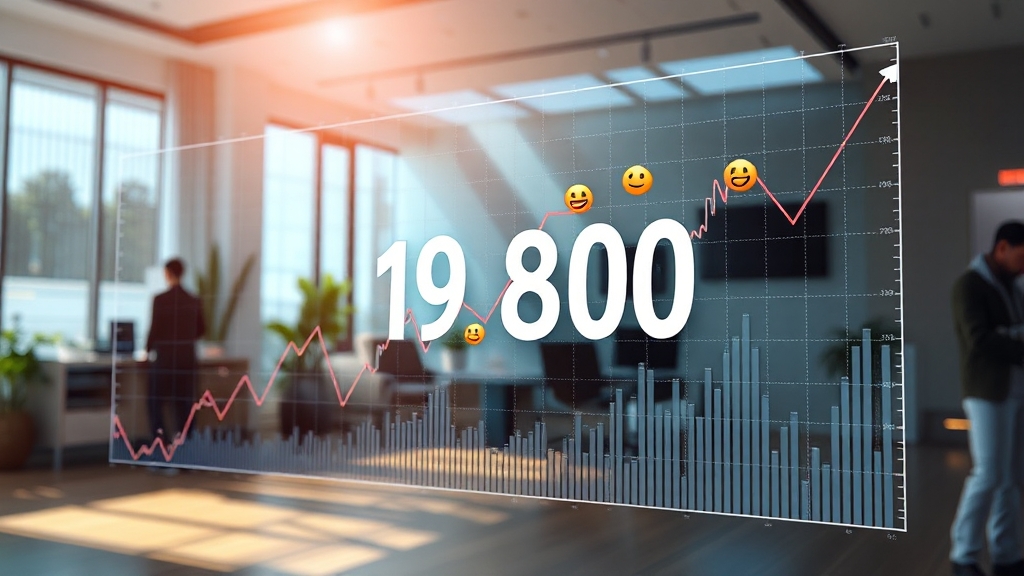 주가 현황 및 전망 (realistic 스타일)