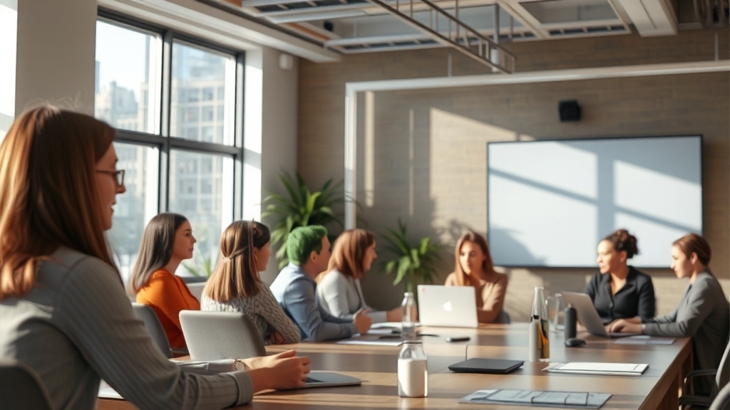 일정 관리 및 회의 예약 (realistic 스타일)