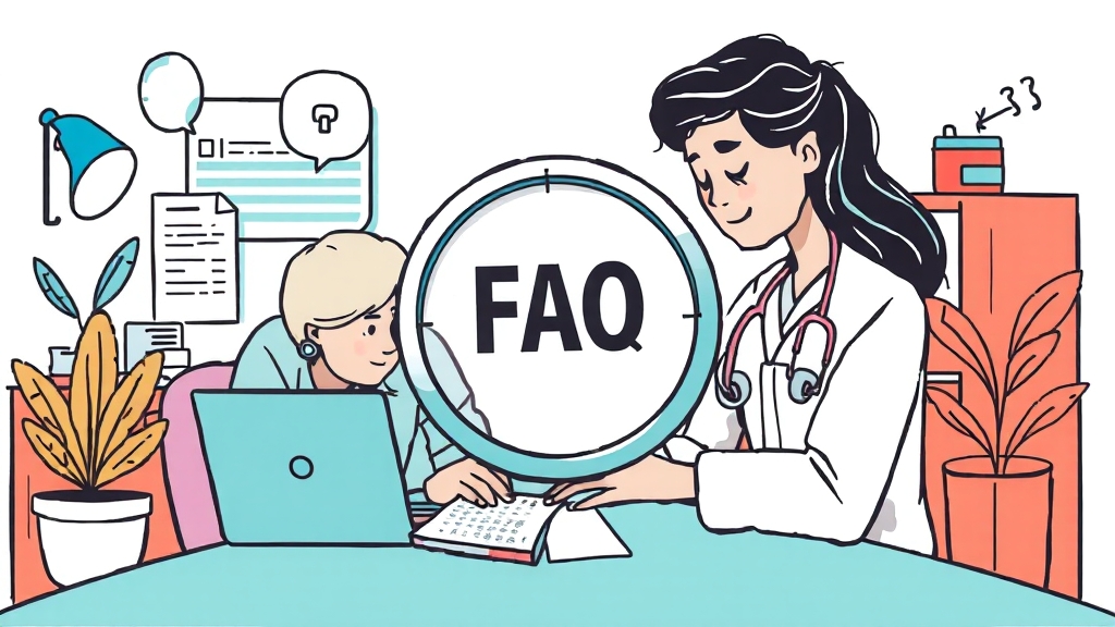 자주 묻는 질문 (FAQ) (illustration 스타일)