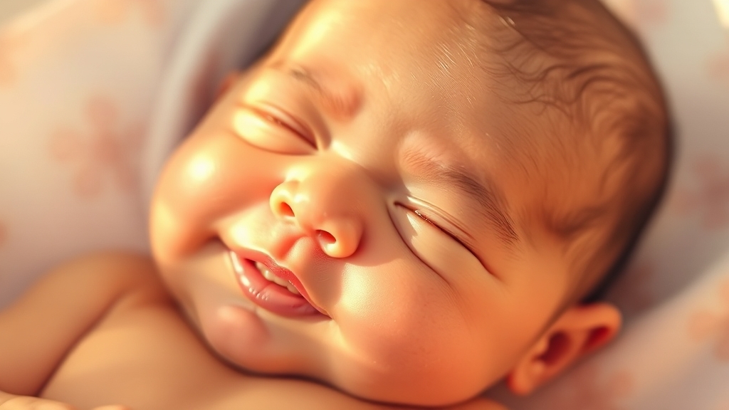 신생아 황달 수치 정상 범위 (realistic 스타일)