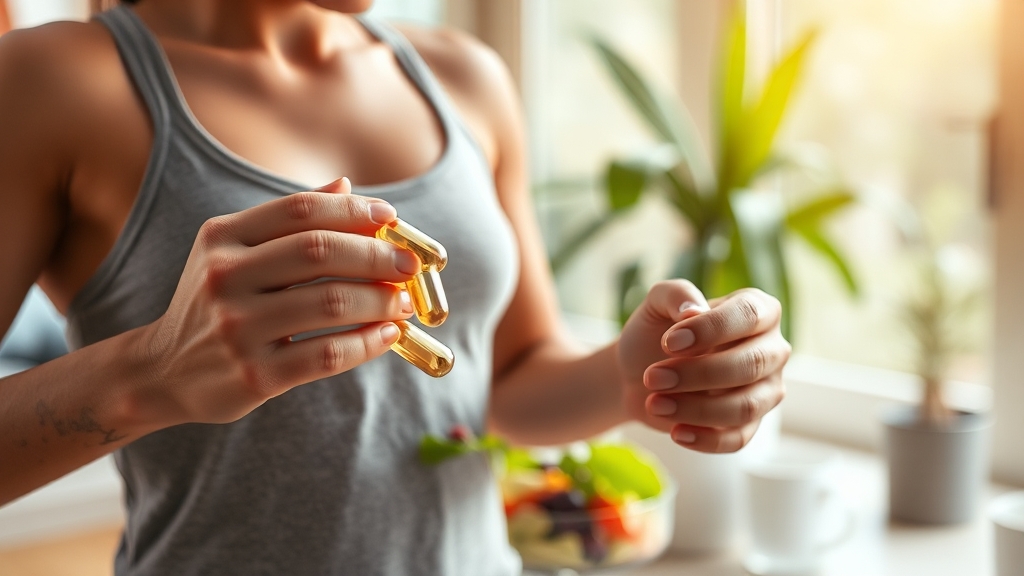 이소비텍신 제품 섭취 방법 (realistic 스타일)