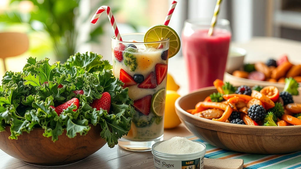 컬리케일, 맛있게 즐기는 법 (realistic 스타일)