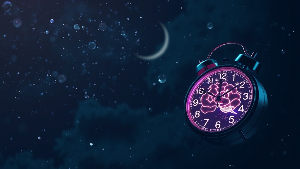 멜라토닌 영양제, 필요할까? (realistic 스타일)