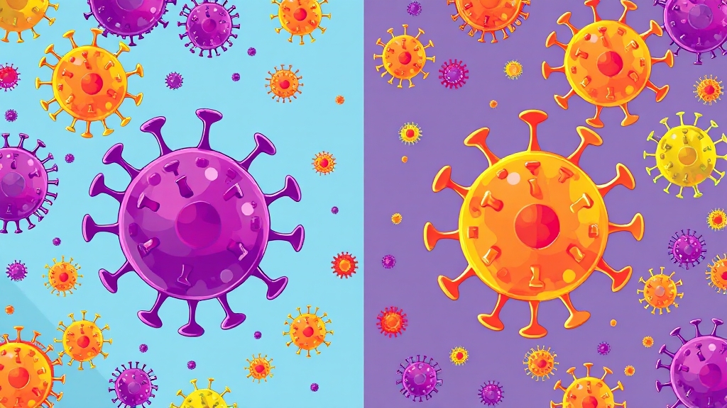 3가 vs 4가, 어떤 백신을? (cartoon 스타일)